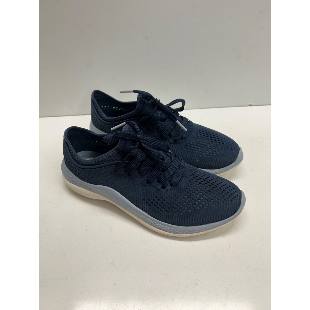 Crocs Navy Blue LiteRide Sneakers Size 7